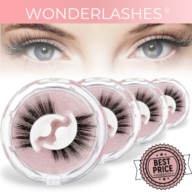 WONDERLASHES - NO GLUE NEEDED - BUY 1, GET 2 FREE PROMO
