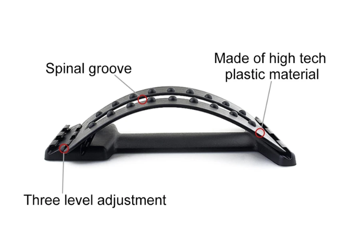 Spinal relieve posture correction plate