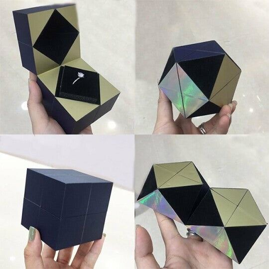 (Best Seller: A FULL SET) Creative Ring, Bracelet And Puzzle Jewelry Box