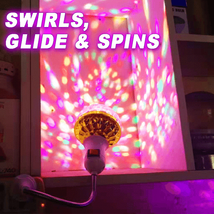 Instant Disco - The portable screw-in disco ball