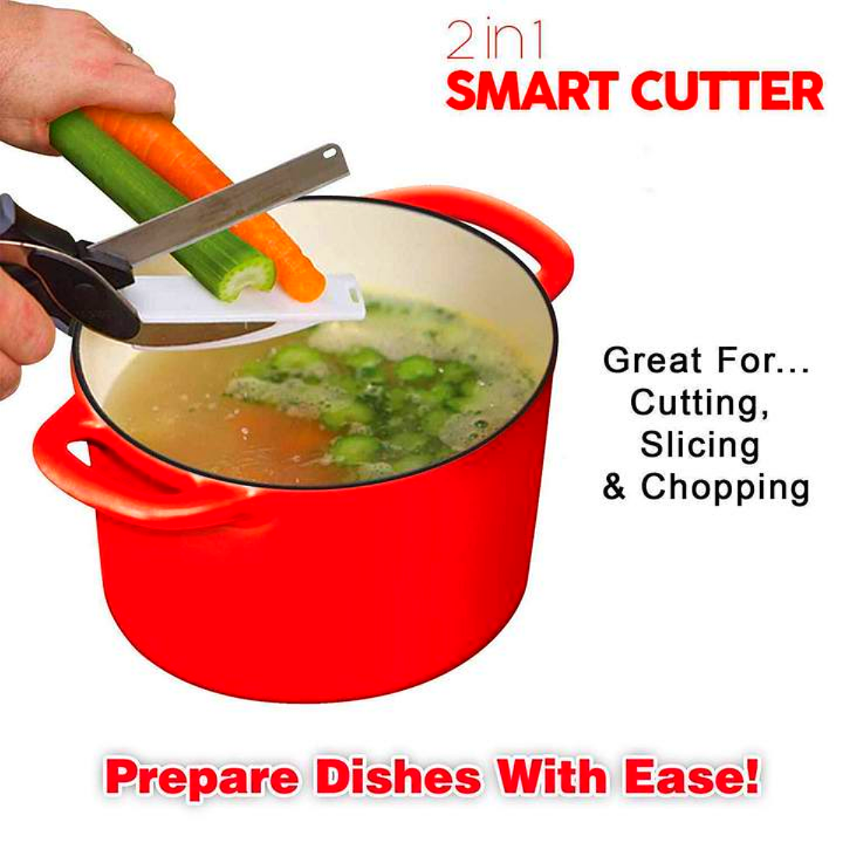 (CHRISTMAS PRE SALE - SAVE 50% OFF) 2 in 1 Smart Cutter- BUY 2 FREE SHIPPING