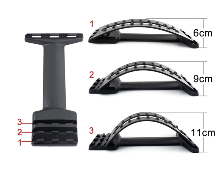 Spinal relieve posture correction plate
