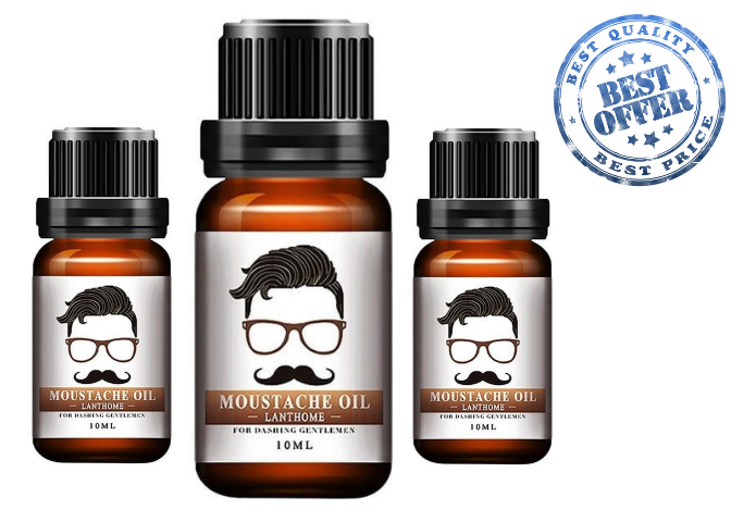 PURE ORGANIC HAIR GROWTH ESSENCE MOUSTACHE OIL