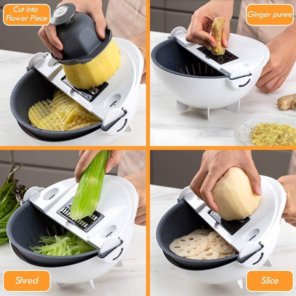 🔥NEW SALE 50% OFF🔥 9 in 1 Multifunctional Super Veggie Bowl