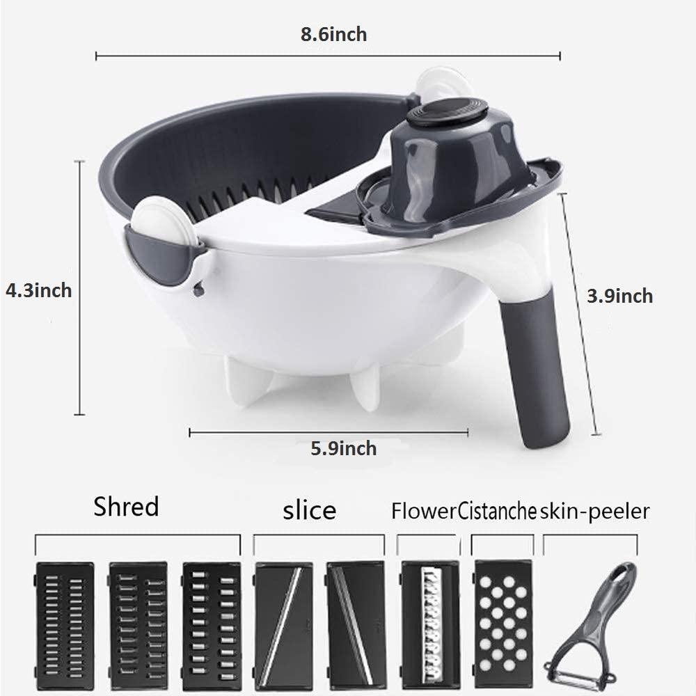 🔥NEW SALE 50% OFF🔥 9 in 1 Multifunctional Super Veggie Bowl