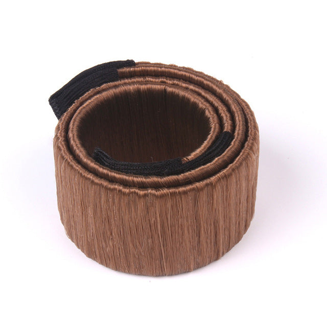 DIY Easy Bun Hair Maker Elastic Hairband