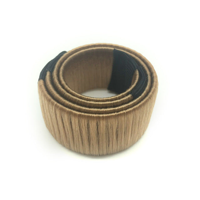 DIY Easy Bun Hair Maker Elastic Hairband