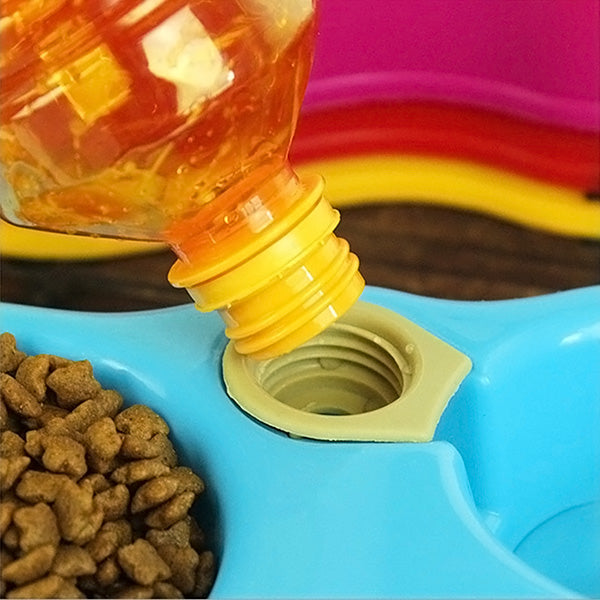 Portable Dual Automatic Drink Bowls For Pets
