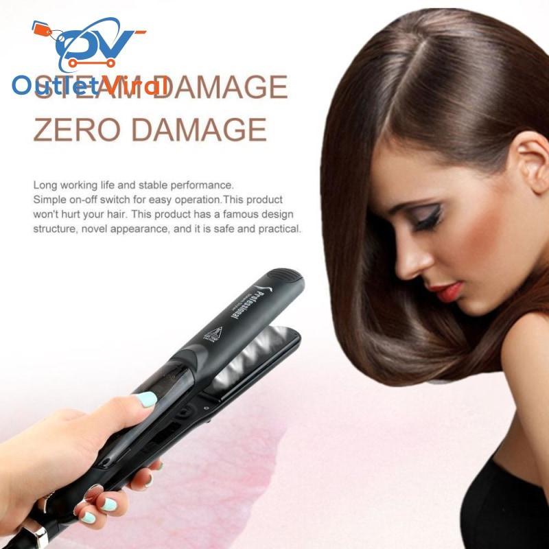 Professional Salon Steam Hair Straightener