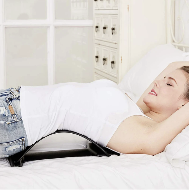 Spinal relieve posture correction plate