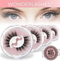 WONDERLASHES - NO GLUE NEEDED - BUY 1, GET 2 FREE PROMO