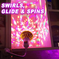 Instant Disco - The portable screw-in disco ball
