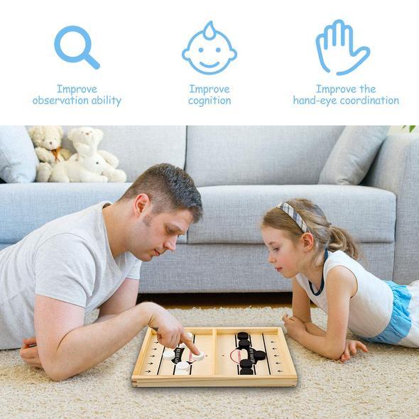 【🔥Buy 2 Free Shipping】Wooden Hockey Game