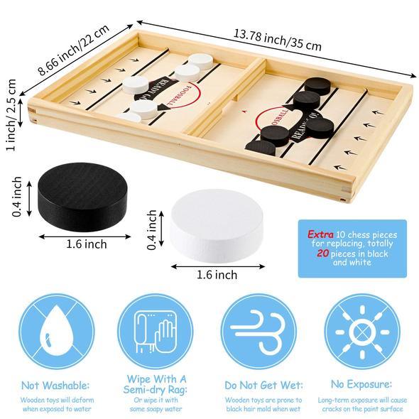 【🔥Buy 2 Free Shipping】Wooden Hockey Game