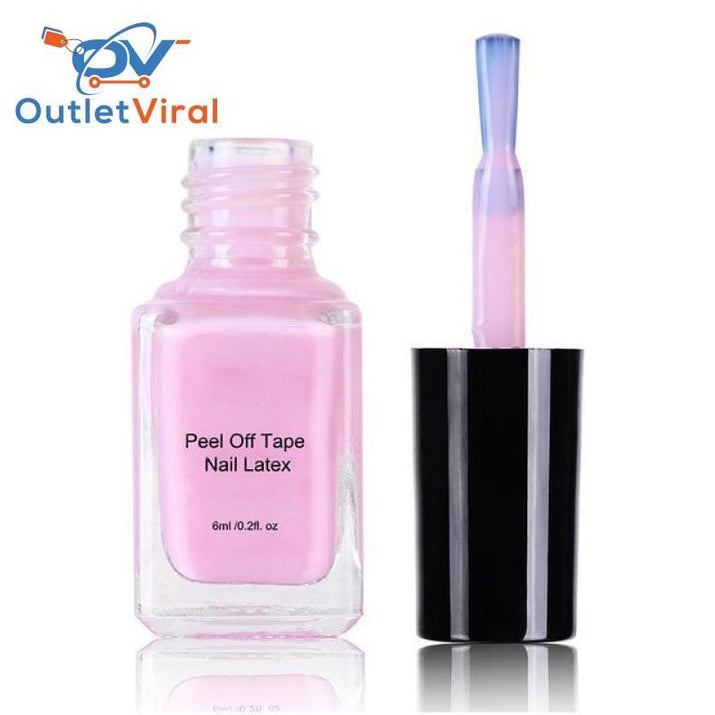 Peel Off Nail Base Coat Pink