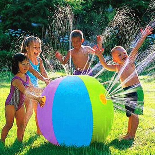 NEW FOR SUMMER! Inflatable Spray Water Ball