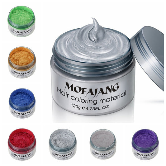 New Colored Hair Wax