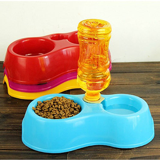 Portable Dual Automatic Drink Bowls For Pets