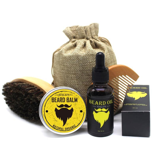 NEW Moustache & Beard Oil Care Kit