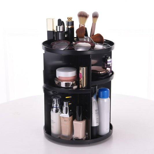 360 Rotating Adjustable Makeup Organizer
