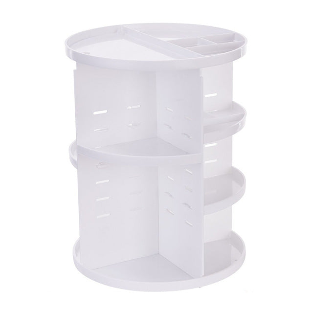 360 Rotating Adjustable Makeup Organizer