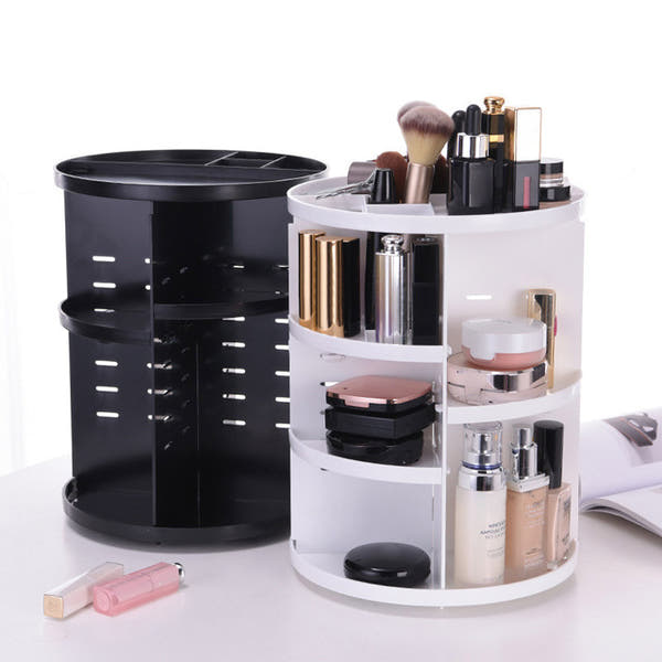 360 Rotating Adjustable Makeup Organizer