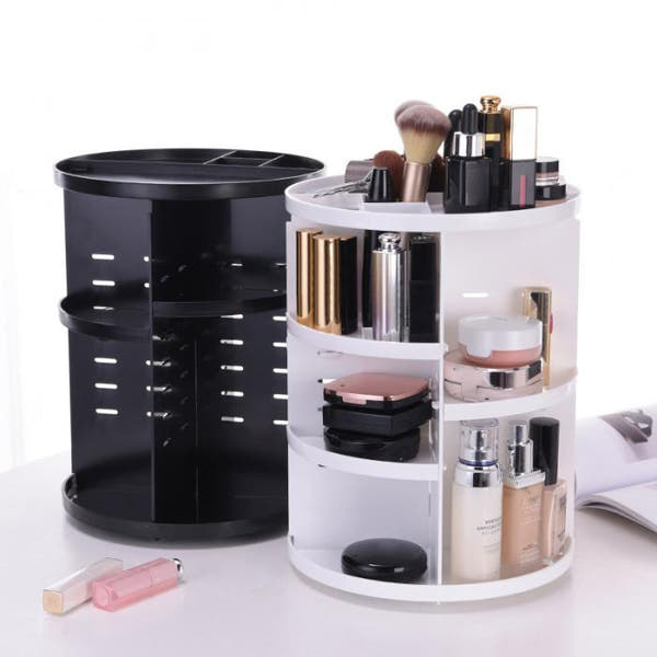 360 Rotating Adjustable Makeup Organizer