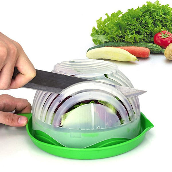 2018 New 60 Second Salad Easy Cutter Bowl